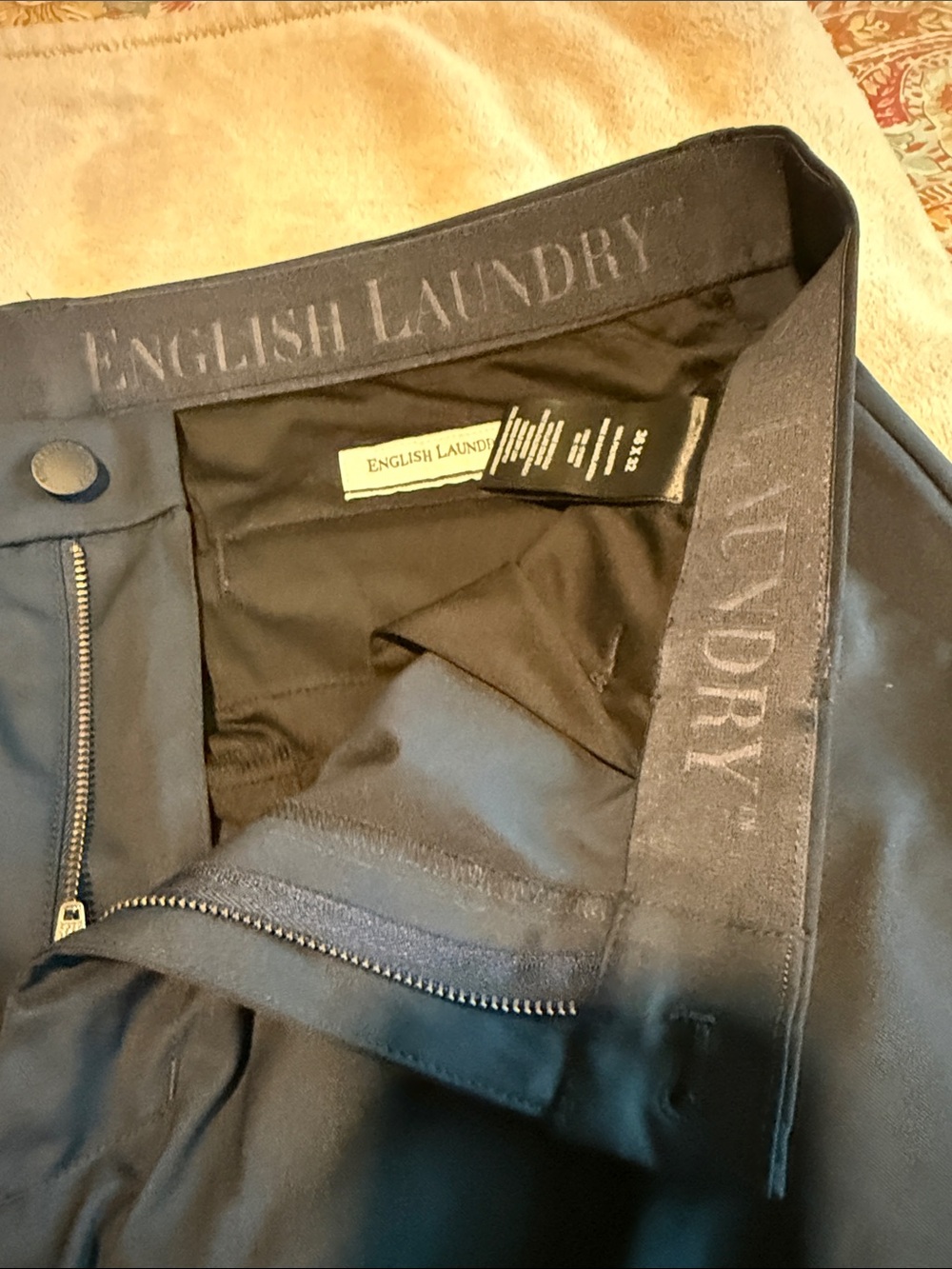 English Laundry Men's Dark Navy Lightweight Jacket